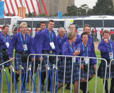 Opening Ceremony Team Assembly, Melbourne 2006 Commonwealth Games