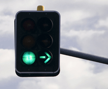green traffic light
